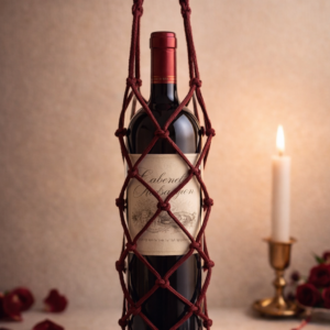Handmade Macrame Wine Bottle Holder